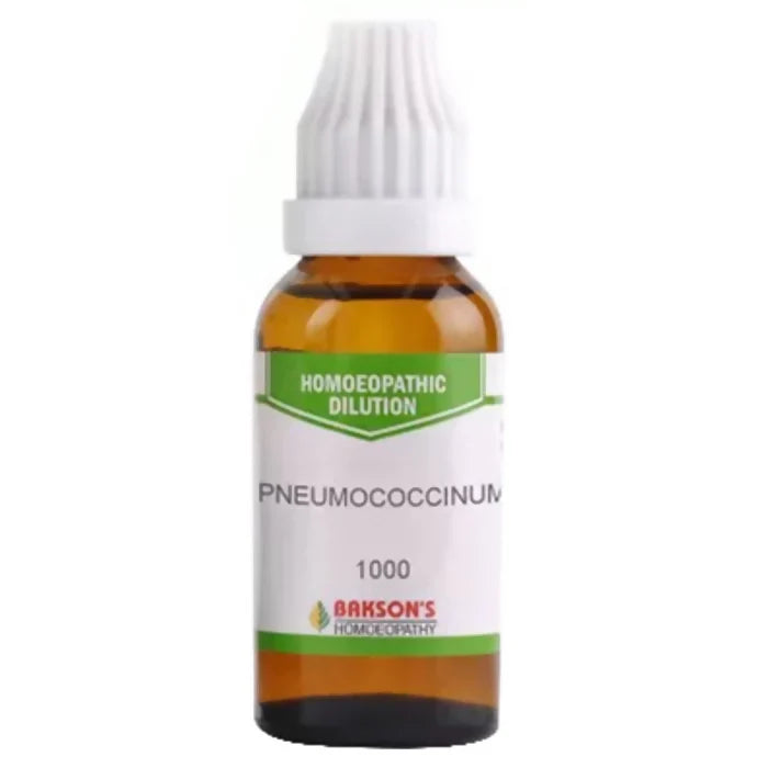 Bakson's Homoeopathy Pneumococcinum Dilution - 30 ml - 1000 CH