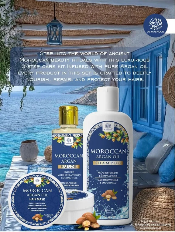 Al Masnoon Moroccan Hair Care Kit - combo