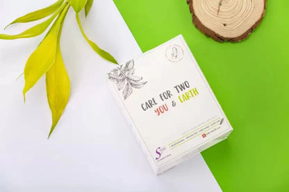 Saathi Bamboo Fiber Medium Flow Sanitary Napkins Pack - 12 Pads