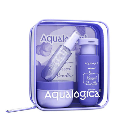 Aqualogica Refresh+ Vanilla Body Care Gift Set Kit - combo