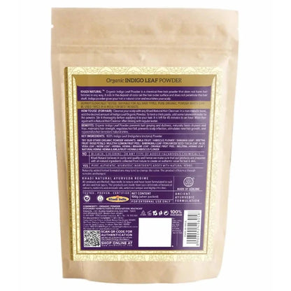 Khadi Natural Indigo Leaf Powder - 100 gm
