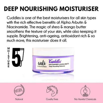 Auli Cuddles Deep Nourishing Moisturizer - 50 gm