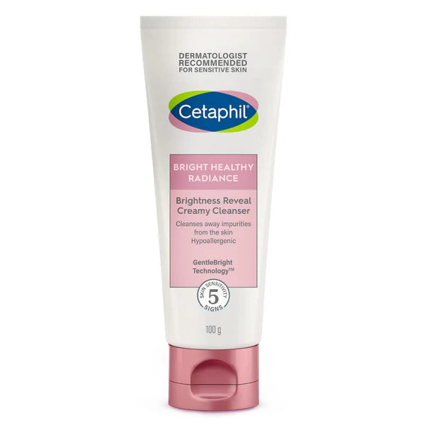 Cetaphil Bright Healthy Radiance Brightness Reveal Creamy Cleanser - 100 gm