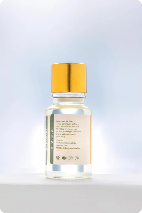 Soma Naturals Wood-Pressed Coconut Oil - 10 ml