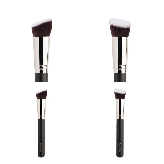 PAC Studio Foundation Application Brush 006 - Flat Angular Densely Packed Soft Bristles for Smooth Blending - 1 pc