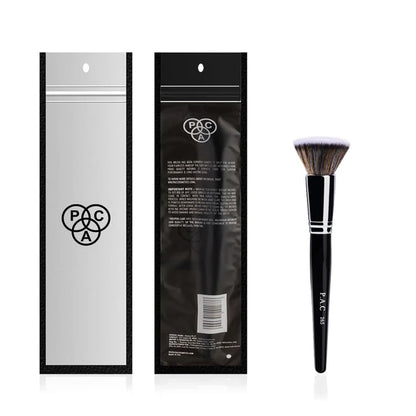 PAC Studio Foundation Blending Brush 265 - Flat Kabuki, Dense Soft Synthetic Bristles for Airbrush Finish - 1 pc