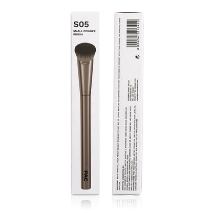 PAC Studio S05 Small Powder Brush - Tapered Powder Brush for Expert Precision, Ideal for Under Eye Baking - 1 pc