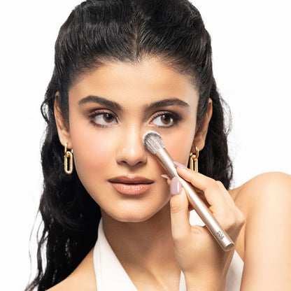PAC Studio S08 Concealer Blending Brush - Dome Shaped Lightly Packed Bristles, Ensures Effortless Blending - 1 pc