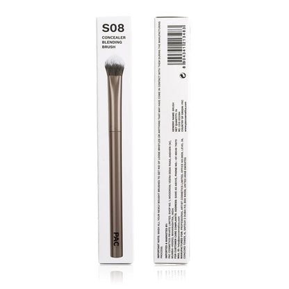 PAC Studio S08 Concealer Blending Brush - Dome Shaped Lightly Packed Bristles, Ensures Effortless Blending - 1 pc