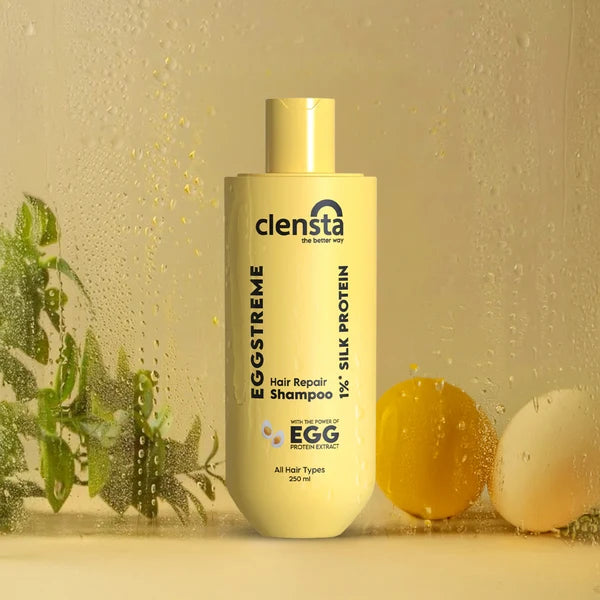 Eggstreme Hair Repair Shampoo With 1%* Silk Protein
