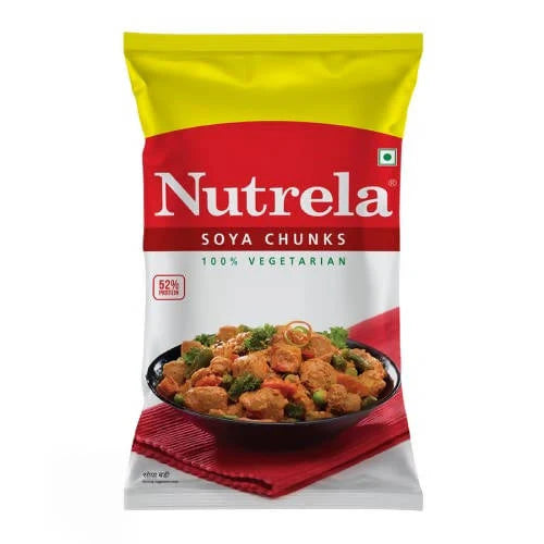 Nutrela Soya Chunks - 100 % vegetarian - 1 kg