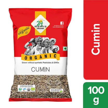 24 Mantra Organic Cumin Seed - 100 gm