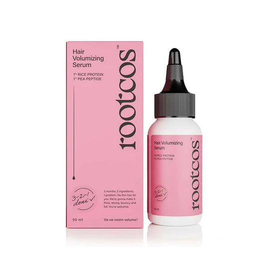 Rootcos Peptide Hair Volumizing Serum with Rice Protein - 50 ml