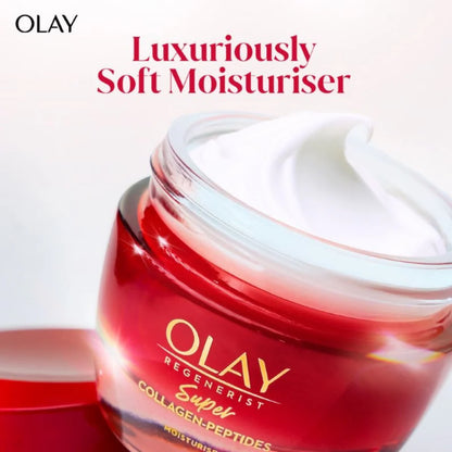Olay Super Collagen Peptides Moisturizer For Firm & Lifted Skin - 45 gm