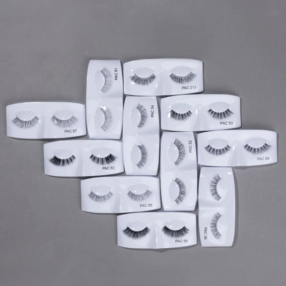 PAC Studio Tapered Lash 213 - Handmade Natural Looking, Reusable up to 12x, Seamlessly Blends with Lashes - 1 Pair