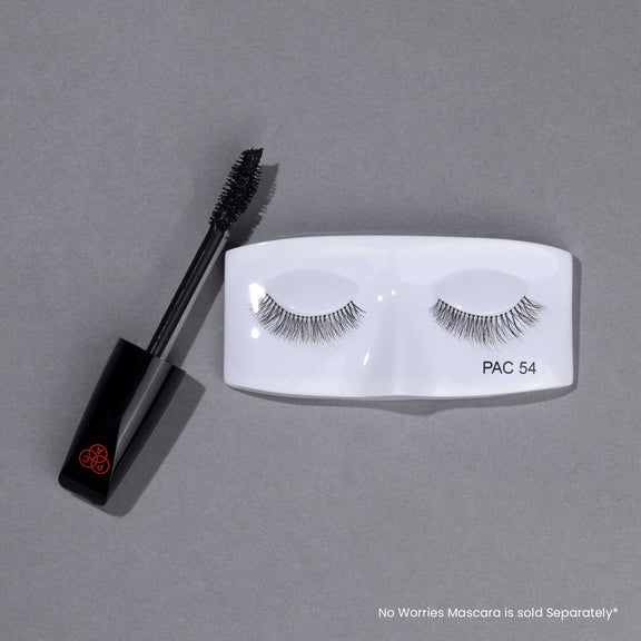PAC Studio Tapered Lash 54 - Handmade Natural Looking, Reusable up to 12x, Seamlessly Blends with Lashes - 1 Pair