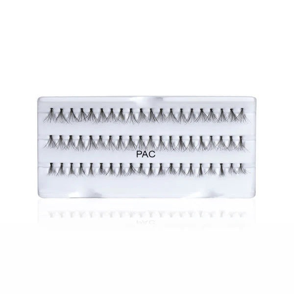 PAC Studio Flare Lash FL2 - Natural Cluster Lashes with Short, Long & Thick Strands for Versatile Looks - 1 pc