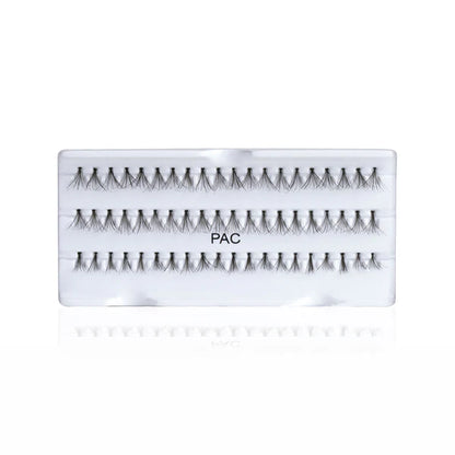 PAC Studio Flare Lash FL2 - Natural Cluster Lashes with Short, Long & Thick Strands for Versatile Looks - 1 pc