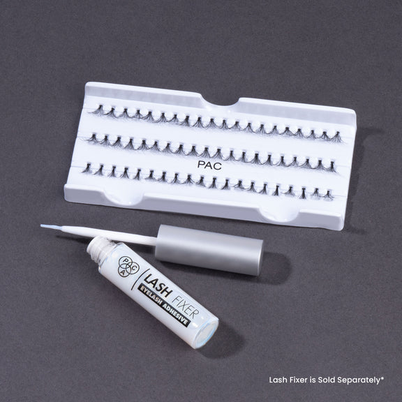 PAC Studio Flare Lash FL2 - Natural Cluster Lashes with Short, Long & Thick Strands for Versatile Looks - 1 pc