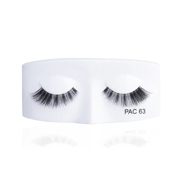PAC Studio Tapered Lash 63 - Handmade Natural Looking, Reusable up to 12x, Seamlessly Blends with Lashes - 1 pair