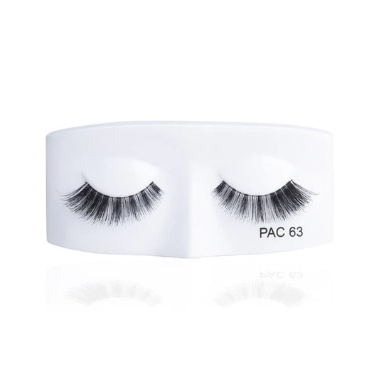 PAC Studio Tapered Lash 63 - Handmade Natural Looking, Reusable up to 12x, Seamlessly Blends with Lashes - 1 pair