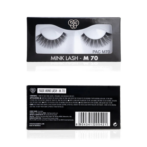 PAC Studio Faux Mink Lash - M70 - 1 pair