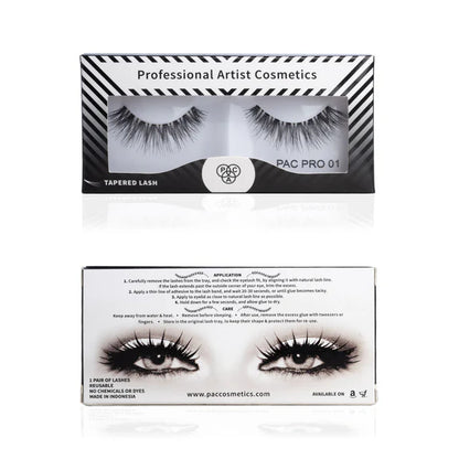 PAC Studio PRO Tapered Lash - PRO01 - 1 pair