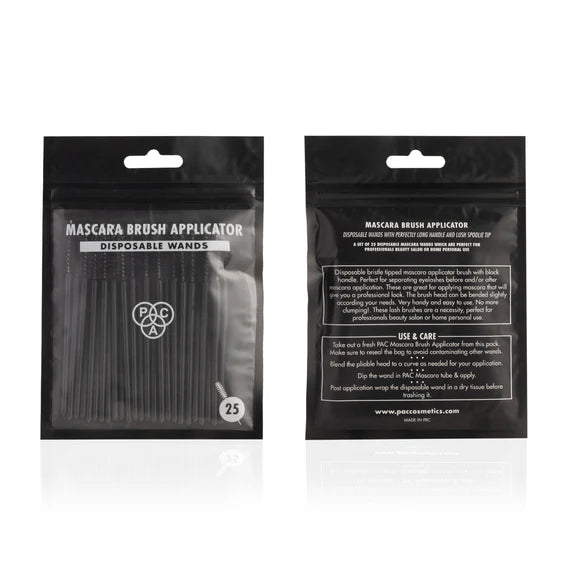 PAC Studio Disposable Mascara Wands - 25 Pieces - 25 pcs