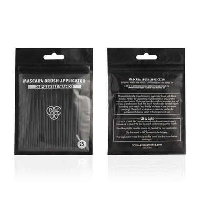 PAC Studio Disposable Mascara Wands - 25 Pieces - 25 pcs