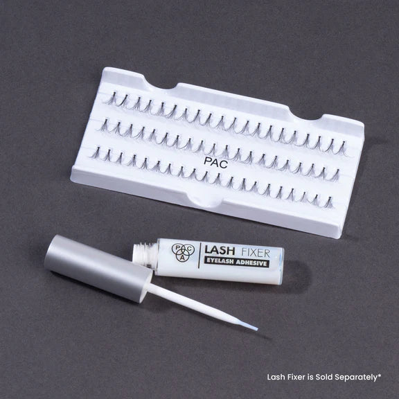 PAC Studio Flare Lash FL3 - Natural Cluster Lashes with Short, Long & Thick Strands for Versatile Looks - 1 pc