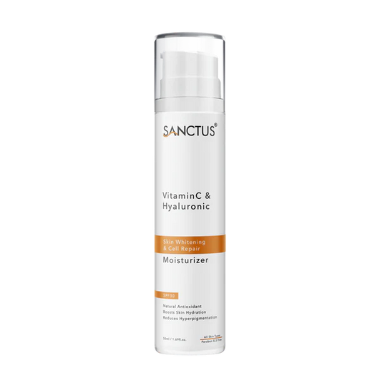 SANCTUS Hyaluronic & Vitamin C Oil-Free Face Moisturizer SPF 30 - 50 ml