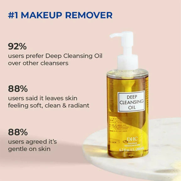 DHC Beauty Deep Cleansing Oil, Makeup Remover For All Skin Types - 30 ml