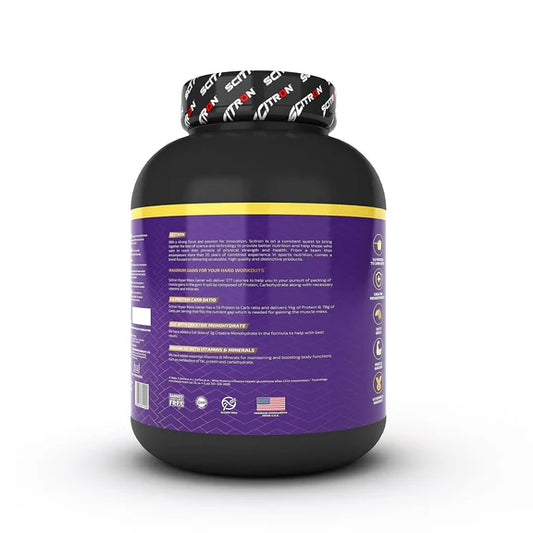 Scitron Nitro Series Hyper Mass Gainer Milk Chocolate - 3 kg