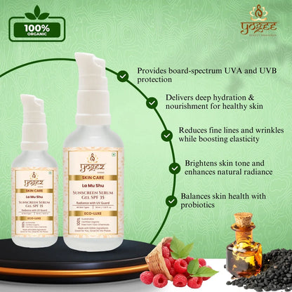 Yogez La Mu Shu Sunscreen Serum SPF 35 - 50 ml