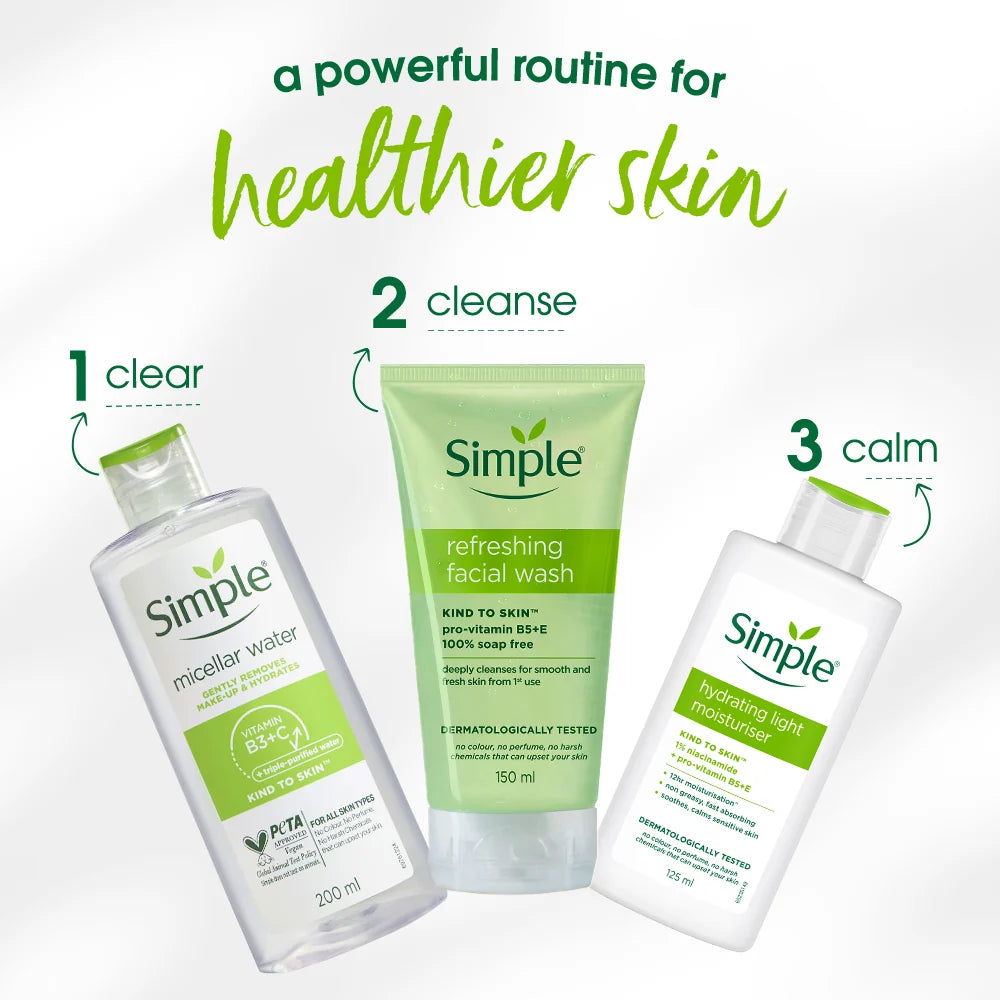 Simple Hydrating Light Moisturiser, 125ml