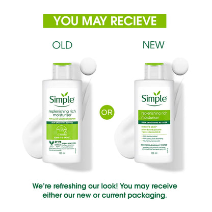 Simple Kind To Skin Replenishing Rich Moisturiser, 125ml