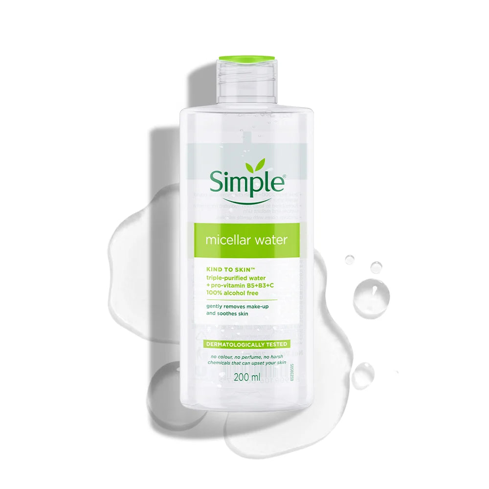 Simple Kind To Skin Micellar Cleansing Water, 200ml
