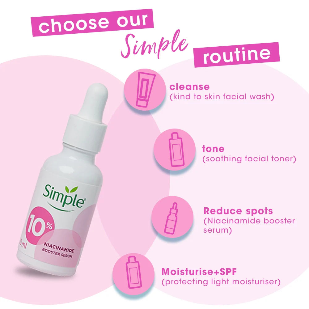 Simple Booster Serum 10% Niacinamide, 30ml