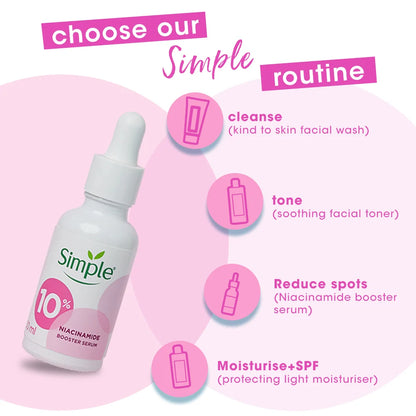 Simple Booster Serum 10% Niacinamide, 30ml