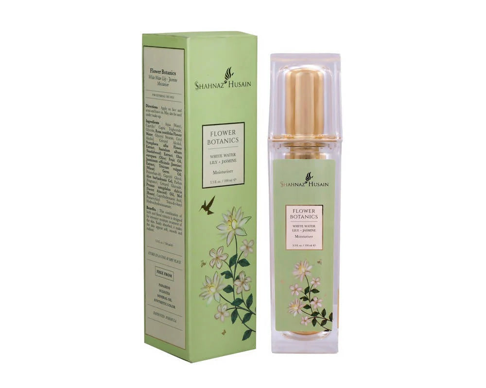 Shahnaz Husain Flower Botanics 鈥?White Water Lily-Jasmine Moisturiser