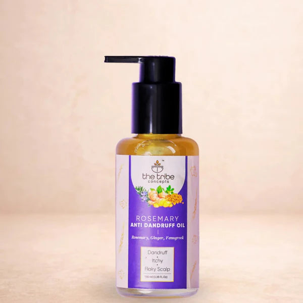 Rosemary Oil - Dandruff, Hair Growth & Frizz Control