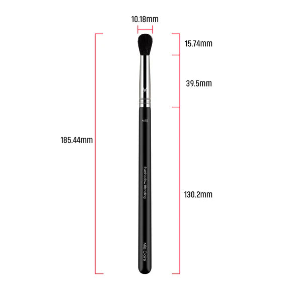 Miss Claire M10 - Eyeshadow Blending Brush - Chrome - 1 pcs