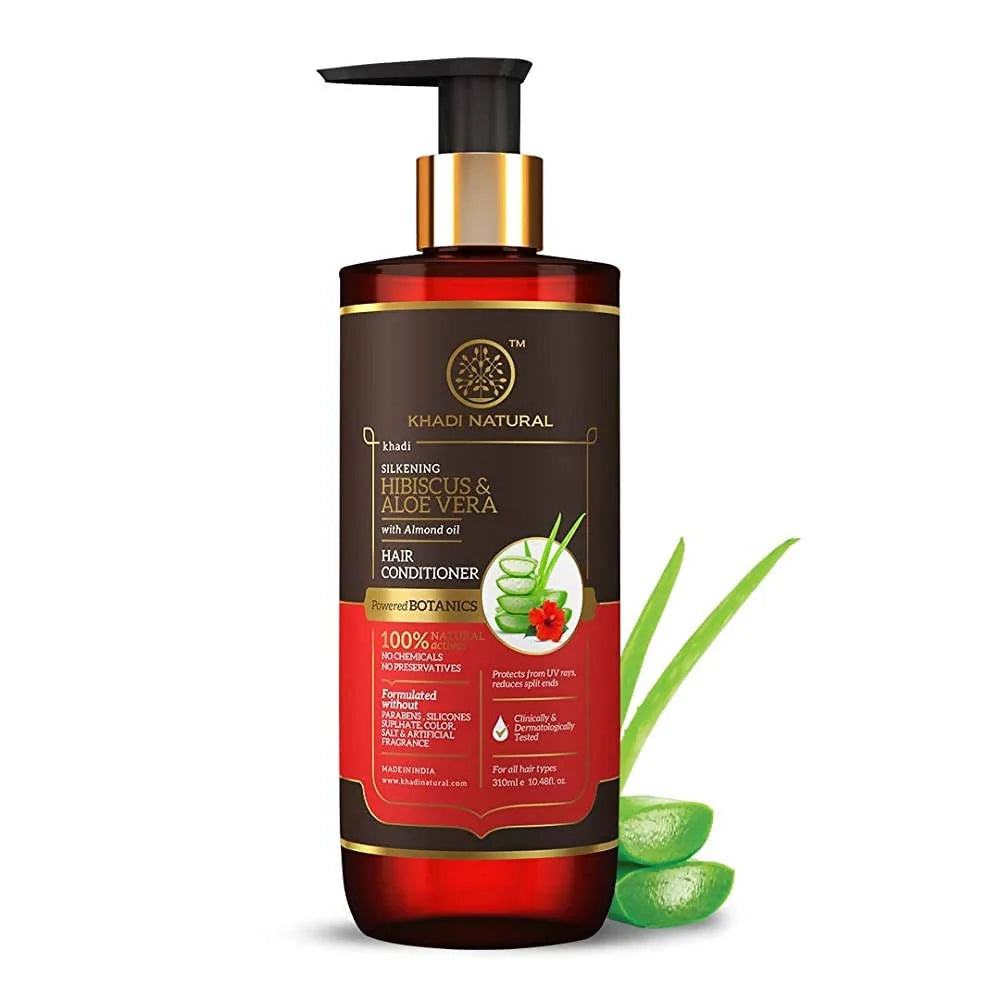 Khadi Natural Hibiscus & Aloe Vera Hair Conditioner - 310 ml