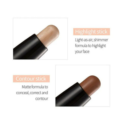 Favon 2in1 Professional Contour and Concealer Stick - 8 gm