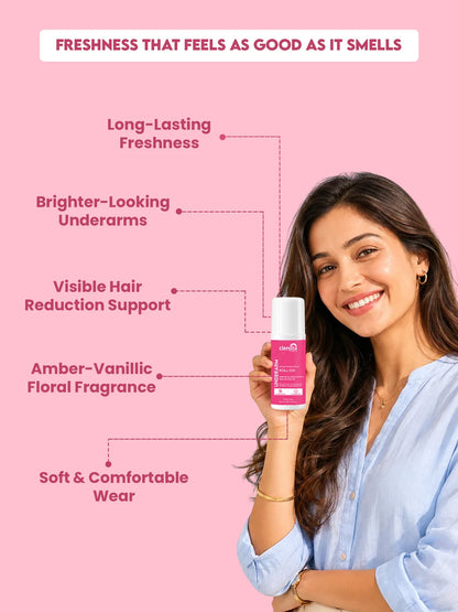 Underarm Roll-On Vanilla Floral