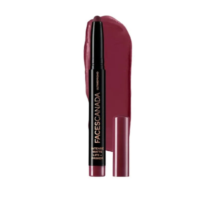 Faces Canada Ultime Pro HD Intense Matte Lips + Primer - Wine Shot 26 - 1.4 gm