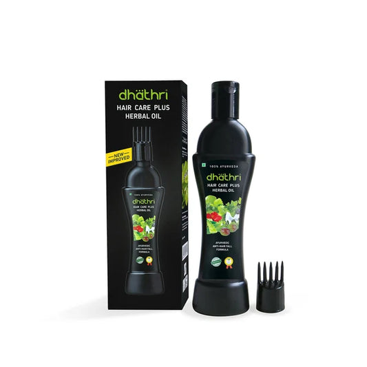 Dhathri Hair Care Plus Herbal Oil For Hair Growth & Intense Hair Fall - 100 ml