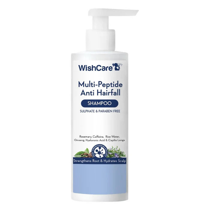 WishCare Multi-Peptide Anti Hairfall Shampoo With Rosemary