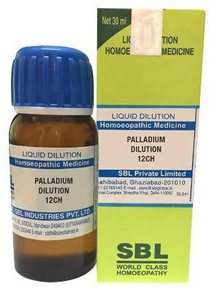 SBL Homeopathy Palladium Dilution -6 CH