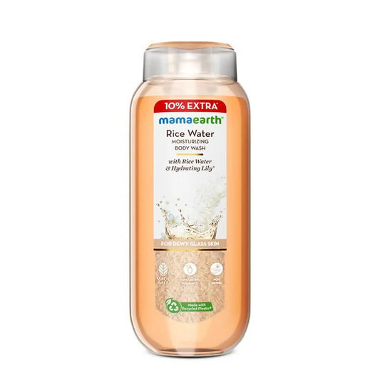 Mamaearth Rice Water Moisturizing Body Wash with Rice Water & Hydrating Lily For Dewy Glass Skin